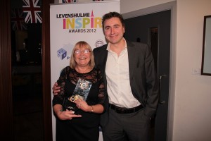 David Boyd PAD4U and Jackie Fairfax Inspire 2012 Awards